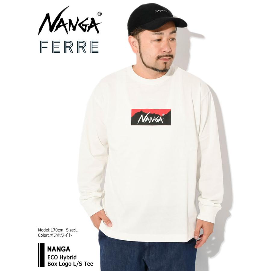 NANGA ナンガ ロンT Tシャツ 長袖 メンズ 25SS エコ NANGA ナンガ ロンT Tシャツ 長袖 メンズ 25SS エコ