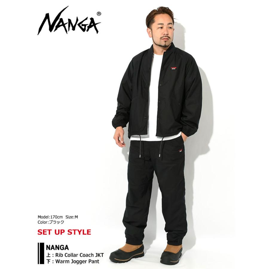 NANGA ナンガ ジャケット メンズ リブ カラー コーチ ( Rib NANGA ナンガ ジャケット メンズ リブ カラー コーチ ( Rib
