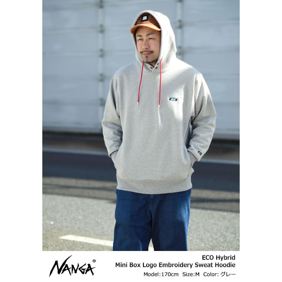 NANGA ナンガ パーカー プルオーバー メンズ エコ ハイブリッド