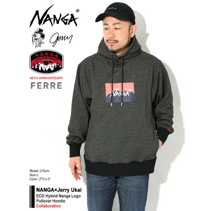 NANGA ナンガ パーカー プルオーバー メンズ ジェリー鵜飼 エコ NANGA ナンガ パーカー プルオーバー メンズ ジェリー鵜飼 エコ