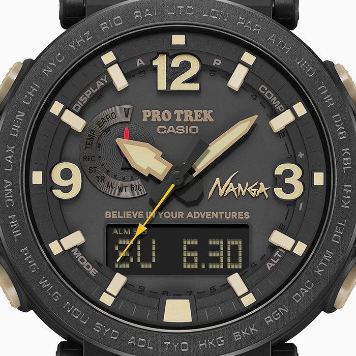 NANGA プロトレック 腕時計 PRO TREK ナンガ PRW-6630NA コラボ NANGA プロトレック 腕時計 PRO TREK ナンガ PRW-6630NA コラボ
