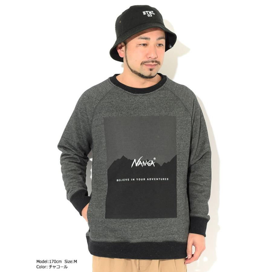 NANGA（ナンガ） トレーナー メンズ リカバー ヤーン クルー 