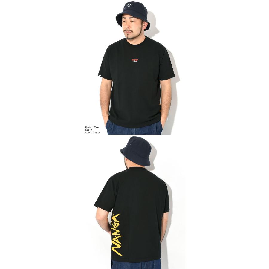 ナンガ Tシャツ 半袖 NANGA メンズ バーティカル ロゴ ( Vertical Logo S/S Tee ICE FIELD別注 カットソー トップス S24-BEC-CS01 )[M便 1/1]｜icefield｜17