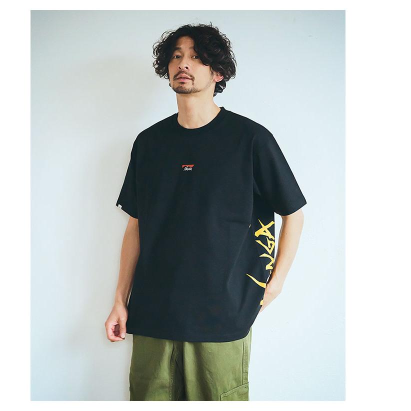 NANGA ナンガ Tシャツ 半袖 メンズ バーティカル ロゴ
