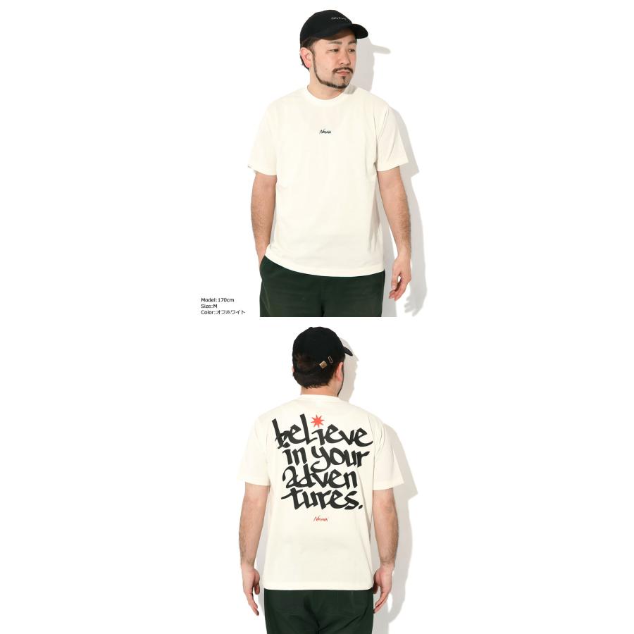 NANGA（ナンガ） Tシャツ 半袖 メンズ ストリート ロゴ ( Street Logo