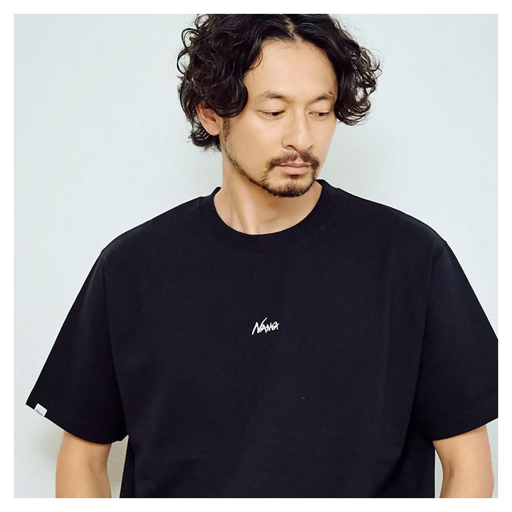 NANGA（ナンガ） Tシャツ 半袖 メンズ ストリート ロゴ ( Street Logo