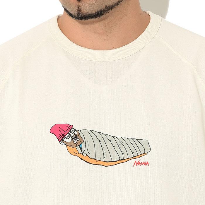 NANGA（ナンガ） Tシャツ 半袖 メンズ ウシオダ ヒロアキ スリーピング