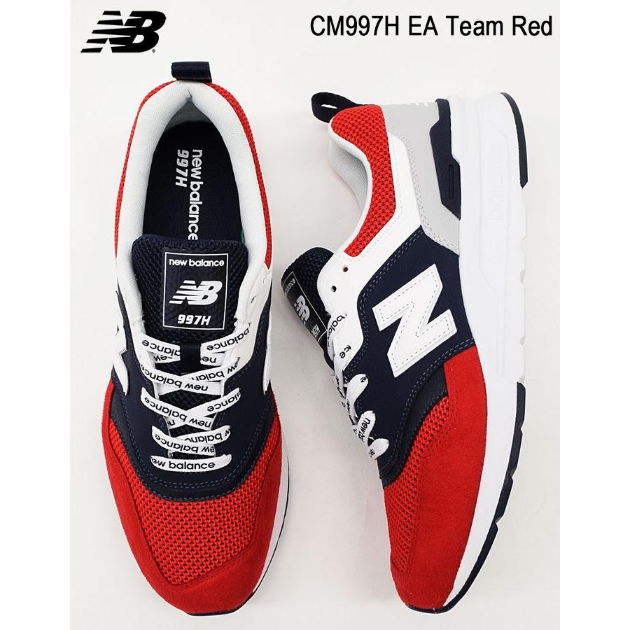 ニューバランス スニーカー new balance メンズ 男性用 CM997H EA Team Red(newbalance CM997H EA レッド 靴 シューズ SHOES CM997H-EA)｜icefield｜02