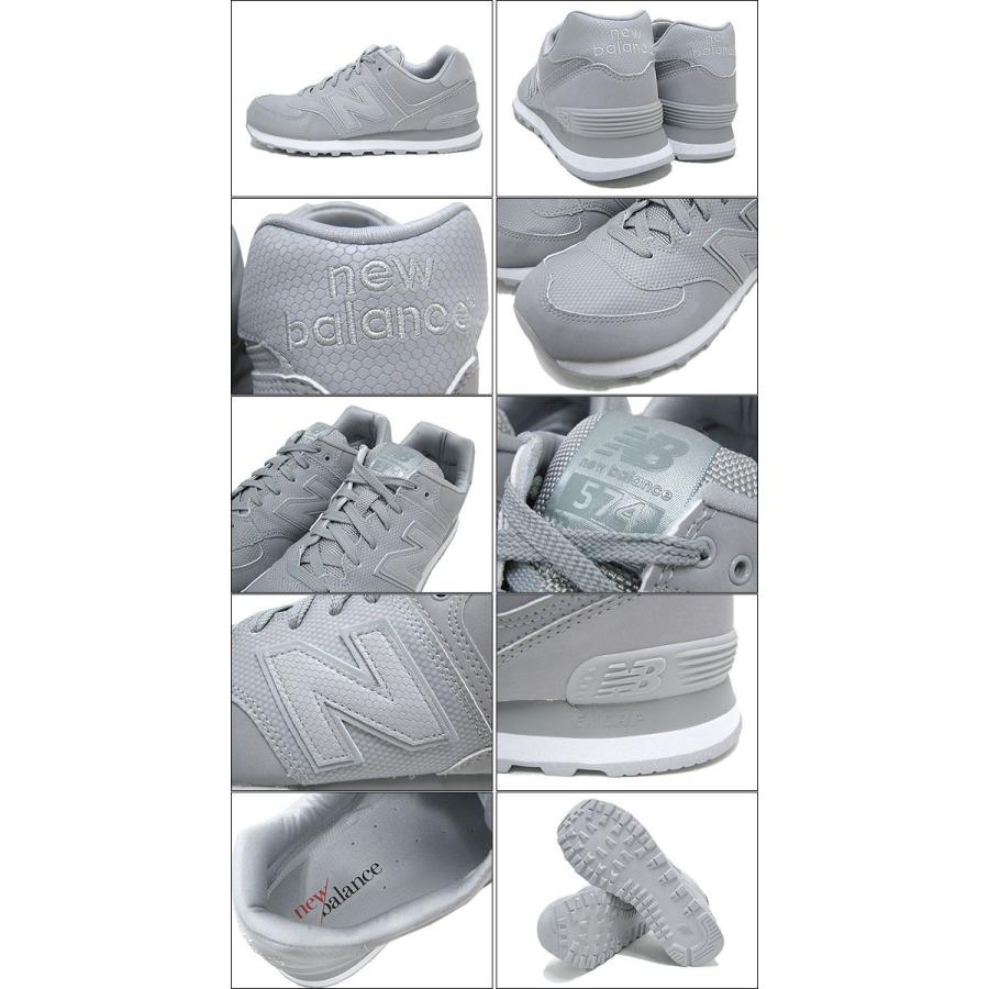 New Balance ML574 ホワイト/シルバー New Balance 574 Series White/Grey ML574WB