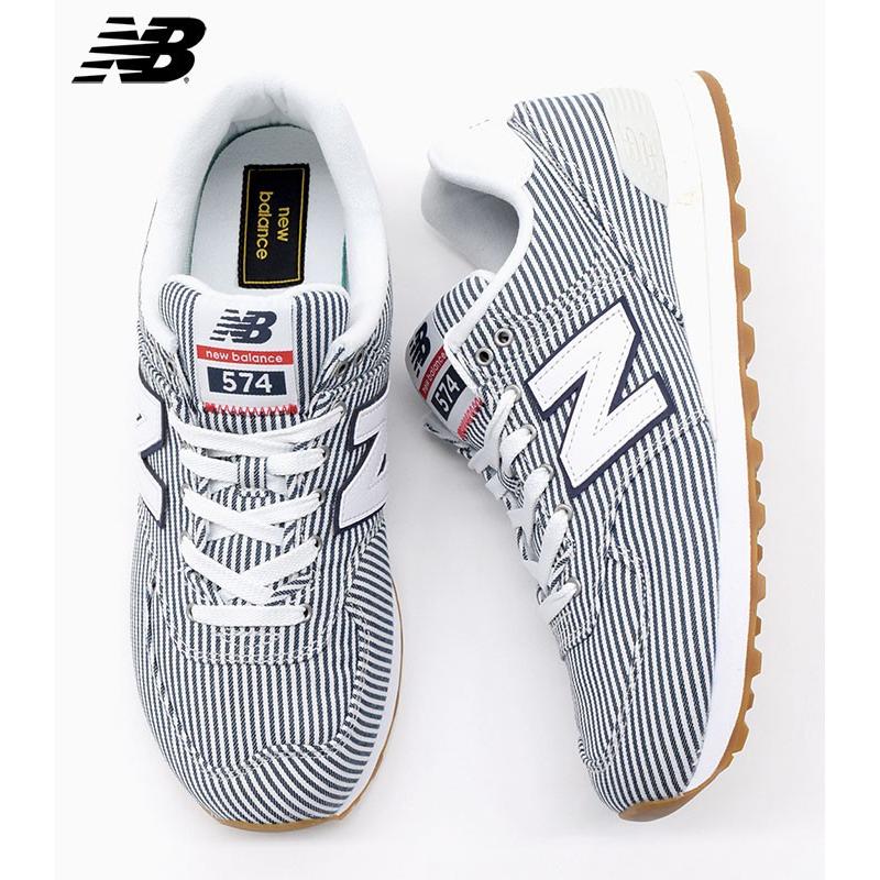 ニューバランス new balance スニーカー レディース & メンズ ML574 YLH Blue Stripe(newbalance ML574 YLH ML574-YLH)｜icefield｜02