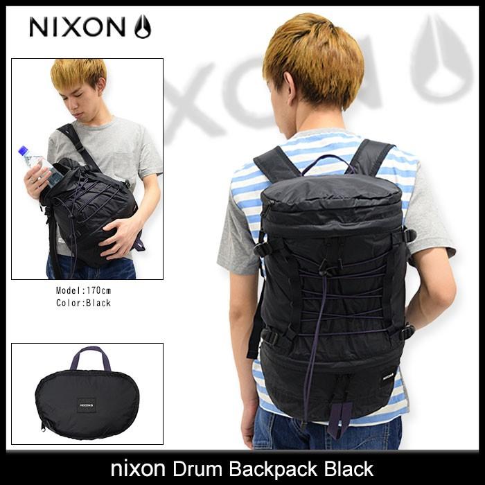 ニクソン nixon リュック ドラム バックパック ブラック(nixon Drum Backpack Black Bag メンズ レディース NC2557000)｜icefield