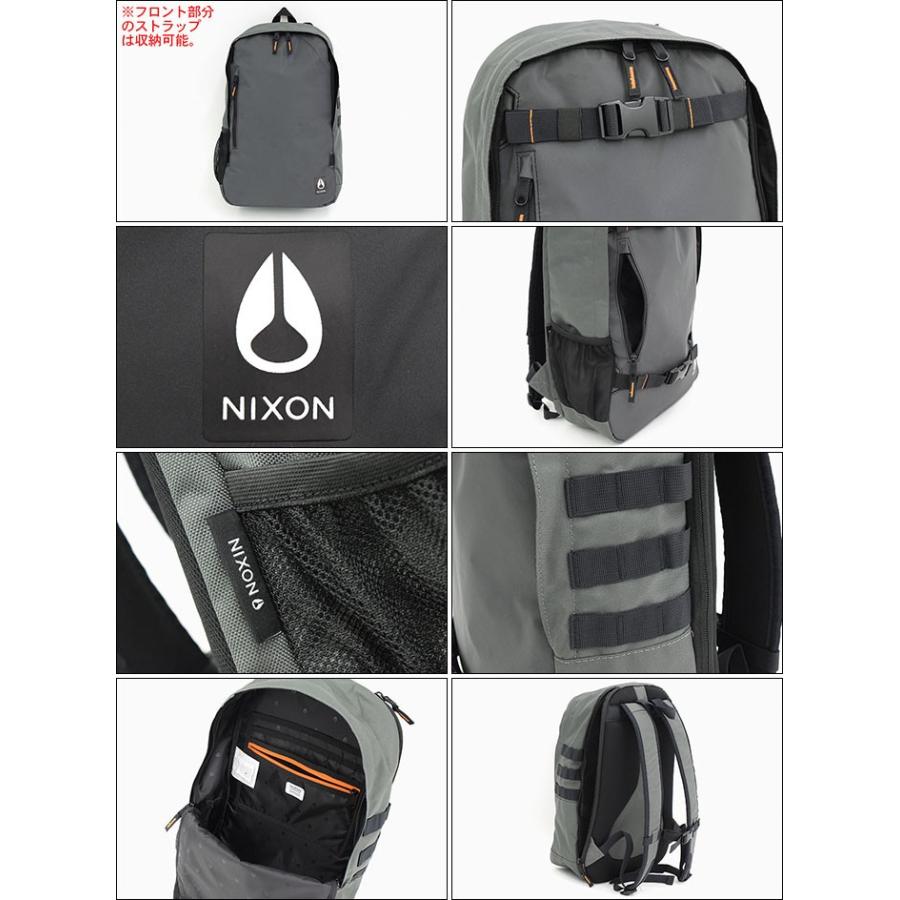 ニクソン リュック nixon スミス 3 リフレクター バックパック チャコール/グレー(Smith III Reflector