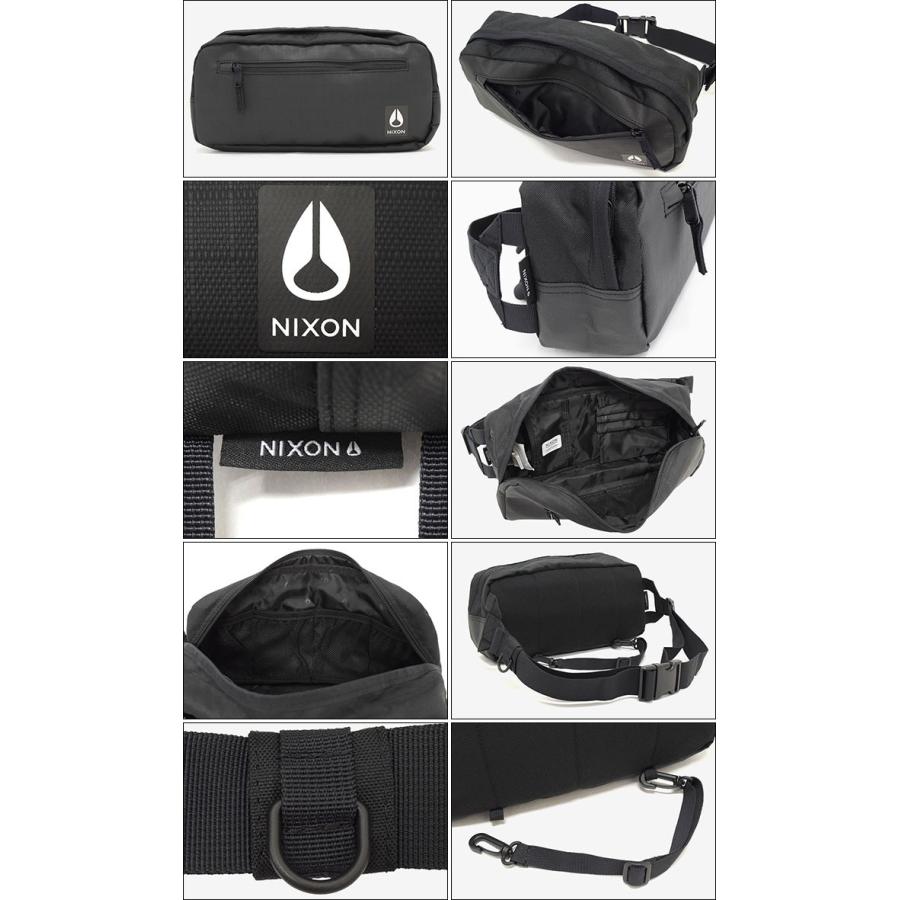 ニクソン ウエストバッグ nixon ファウンテン 3 スリング ブラック(Fountain III Sling Waist Bag