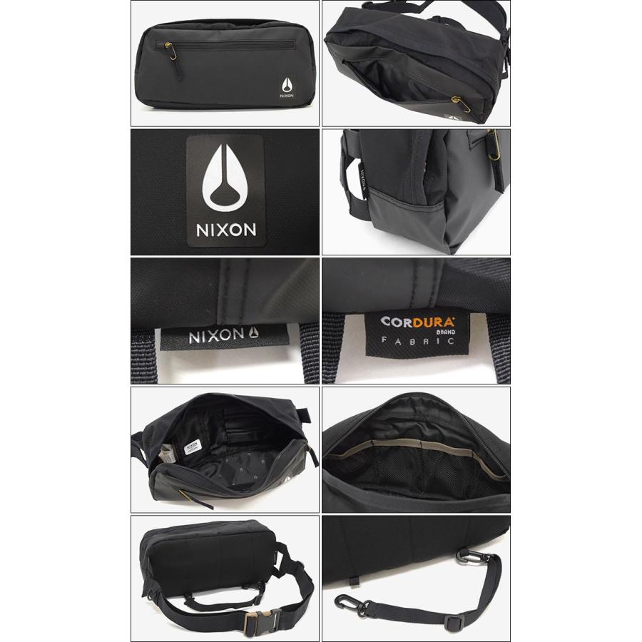 ニクソン ウエストバッグ nixon ファウンテン 3 コーデュラ スリング ブラック/ブラック(Fountain III Cordura