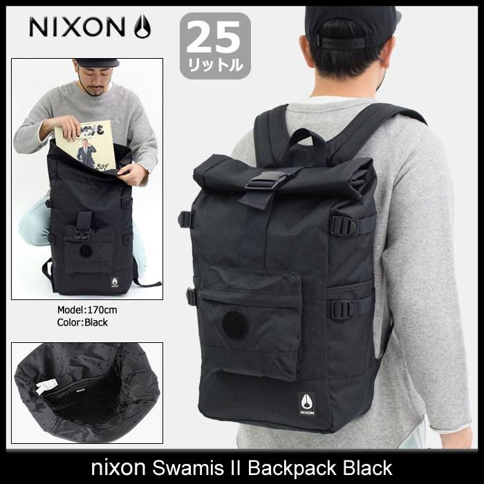 ニクソン nixon リュック スワミス 2 バックパック ブラック(Swamis II Backpack Black デイパック メンズ レディース NC2823001) NIX