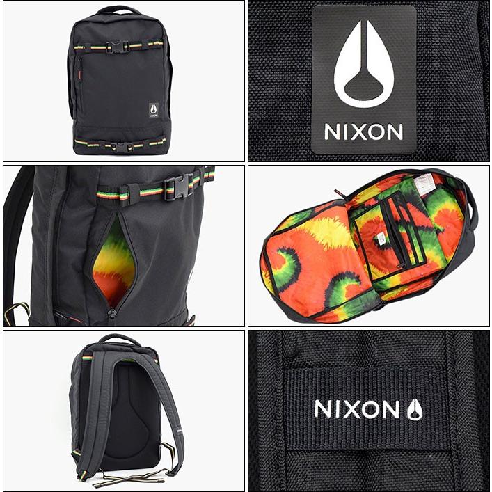 ニクソン nixon リュック デル マー 2 バックパック ブラック/ラスタ(nixon Del Mar II Backpack Black