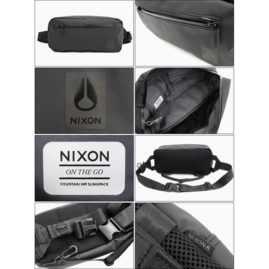 ニクソン ウエストバッグ nixon ファウンテン WR スリング ブラック 日本限定(Fountain WR Sling Waist Bag