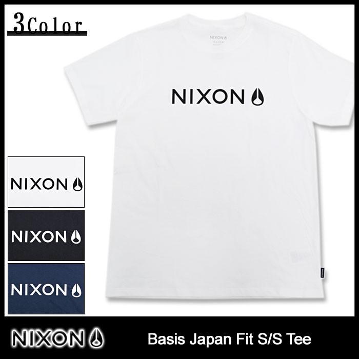 ニクソン nixon Tシャツ 半袖 メンズ ベイシス ジャパン フィット(Basis Japan Fit S/S Tee トップス 男性用 NS2077JP)｜icefield
