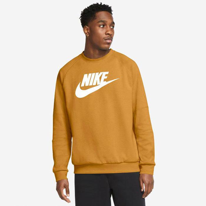 ナイキ トレーナー Nike メンズ モダン フリース Hbr クルー スウェット マスタード Modern Fleece Hbr Crew Sweat Mustard Cu4474 712 Ice Field 通販 Paypayモール