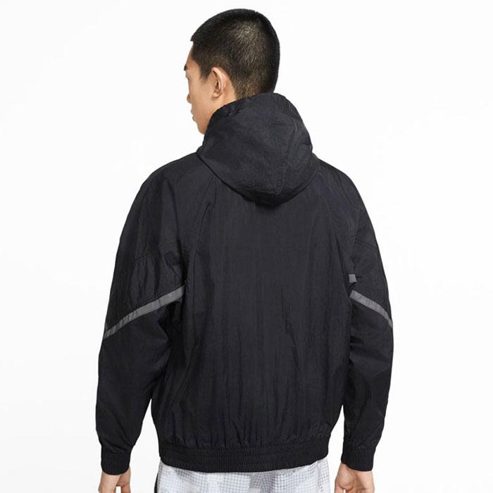 定番のお歳暮 ナイキ メンズ Jacket Packable Windrunner アウター ジャケット・ブルゾン ダウンコート ナイキ ジャケット NIKE メンズ HE ウインドランナ+ UNLD フーディ ブラック ( HE Windrunner+ UNLD Hoodie JKT Black アウター CZ0782-010 )