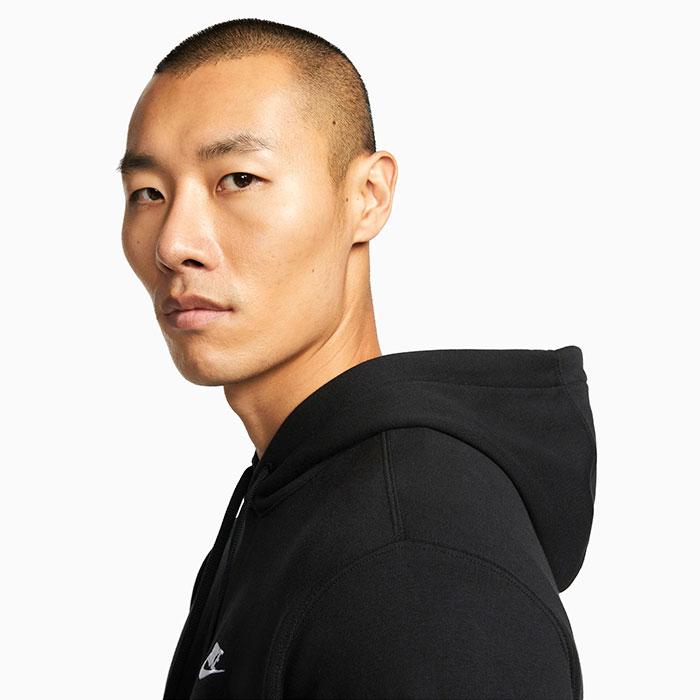 NIKE ナイキ パーカー プルオーバー メンズ FT クラブ ブラック NIKE ナイキ パーカー プルオーバー メンズ FT クラブ ブラック