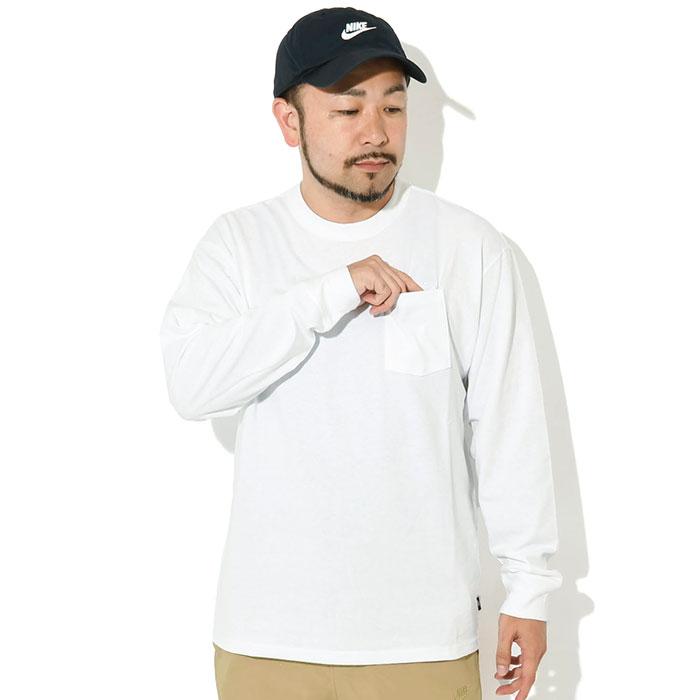 NIKE（ナイキ） ロンT Tシャツ 長袖 メンズ PREM ESSNTL PKT ホワイト