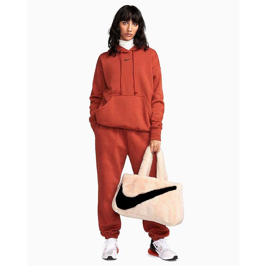 【希少品・新品】ナイキ ジョーダン スタジアム トートバッグ 透明 赤 14L NIKE（ナイキ） トートバッグ ウィメンズ HO23 FX ファー ライトピンク