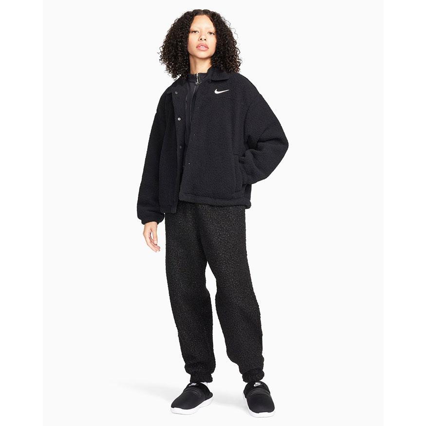 NIKE（ナイキ） ジャケット ウィメンズ カラード シェルパ ブラック
