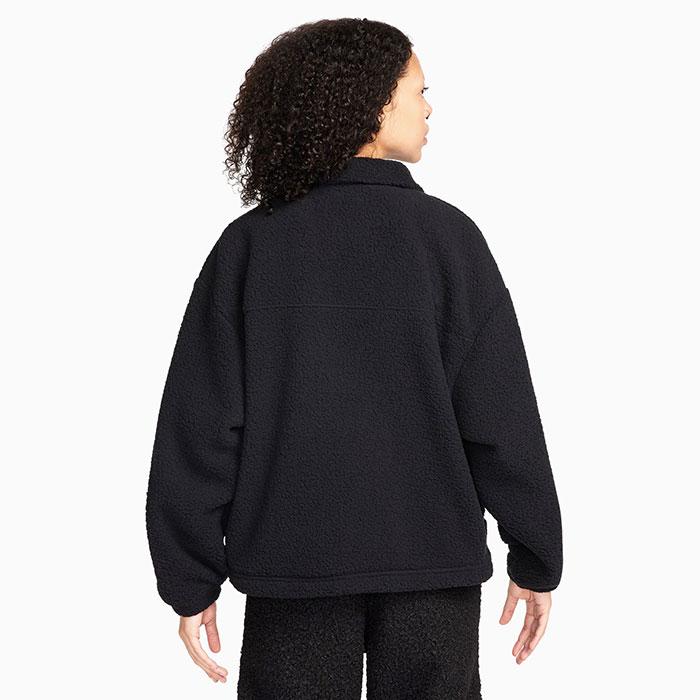 NIKE（ナイキ） ジャケット ウィメンズ カラード シェルパ ブラック