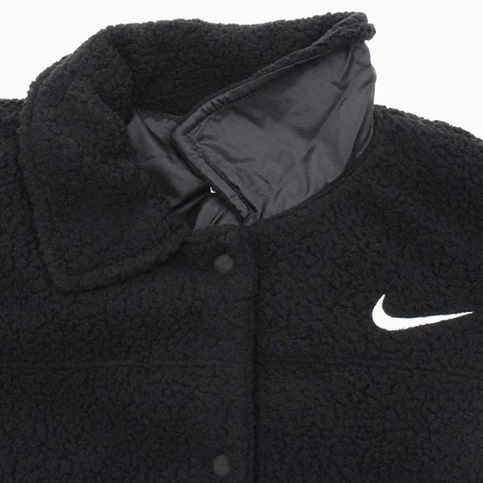 NIKE（ナイキ） ジャケット ウィメンズ カラード シェルパ ブラック