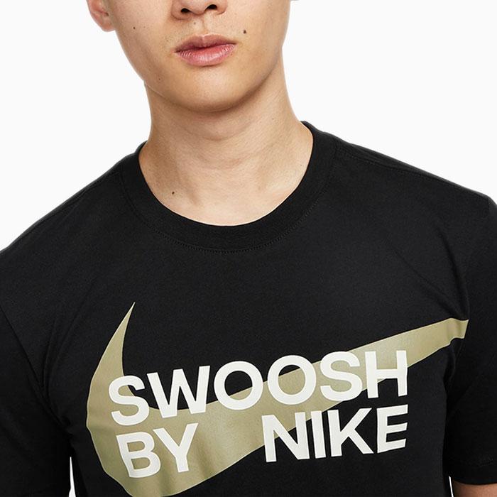 NIKE（ナイキ） Tシャツ 半袖 メンズ ビッグ スウッシュ FA23 ブラック