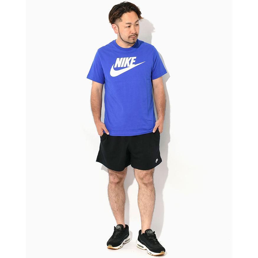 Nike ハーフパンツ ブラック/ブルー　ナイキ　サイズL NIKE（ナイキ） ハーフパンツ メンズ クラブ フロー FT ショーツ