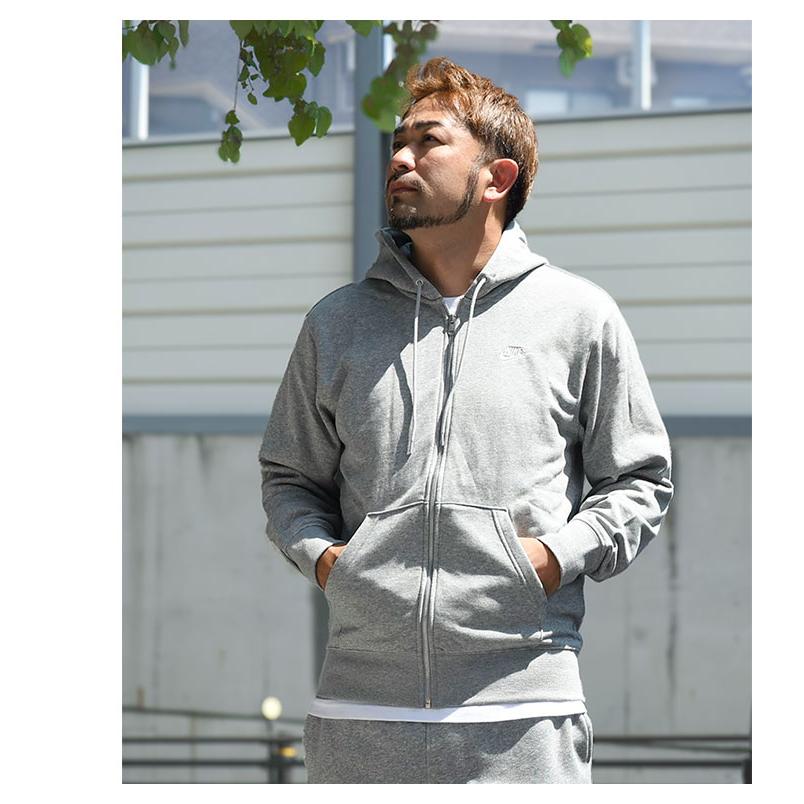 NIKE（ナイキ） パーカー ジップアップ メンズ クラブ FT フル ジップ