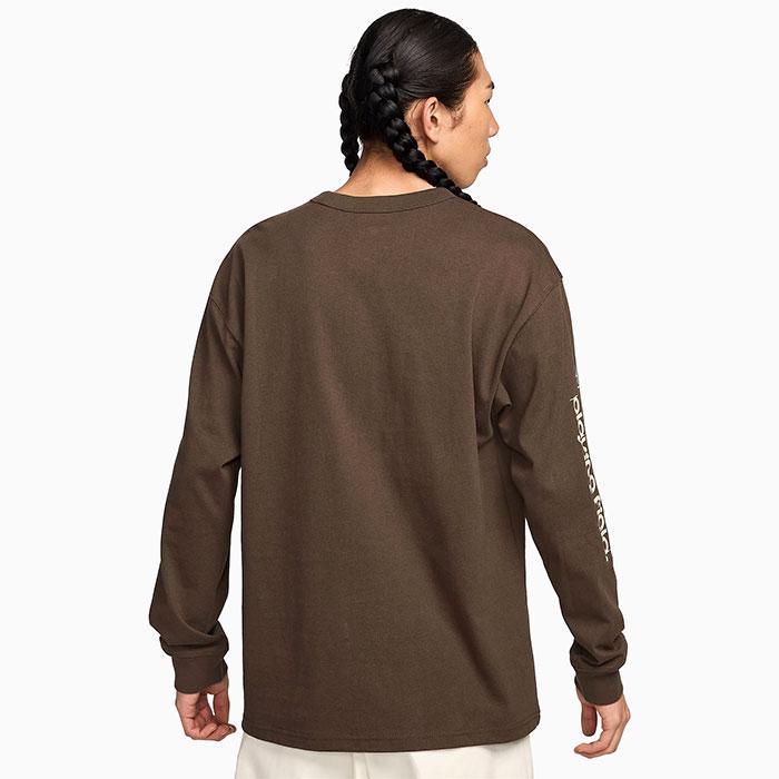 NIKE ナイキ ロンT Tシャツ 長袖 メンズ M90 LBR SUST ブラウン NIKE ナイキ ロンT Tシャツ 長袖 メンズ M90 LBR SUST ブラウン