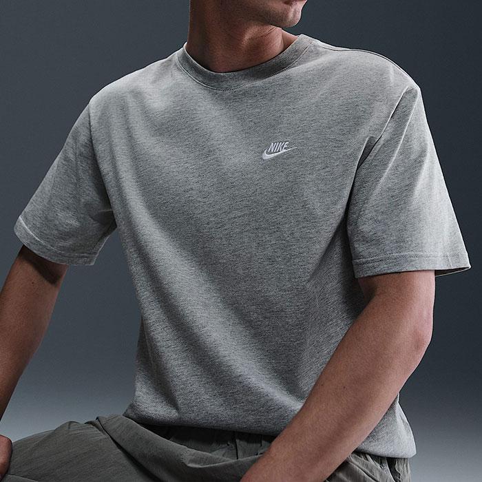 NIKE ナイキ Tシャツ 半袖 メンズ クラブ マックス グレー