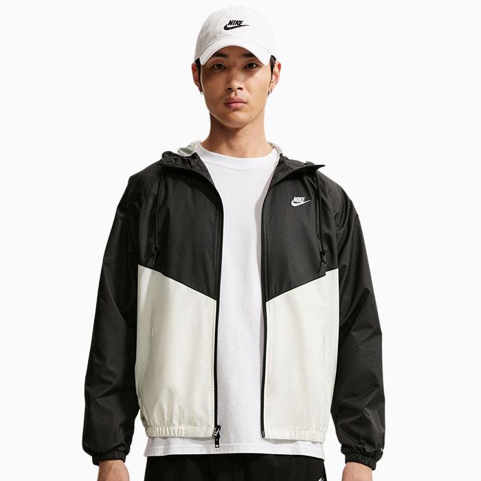 Nike ウィンドブレーカー ホワイト/ブラック 新品 NIKE（ナイキ） ジャケット メンズ WR LND 26 ブラック/オフホワイト