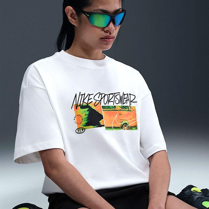 NIKE（ナイキ） Tシャツ 半袖 レディース ウィメンズ OS OPP1 ホワイト