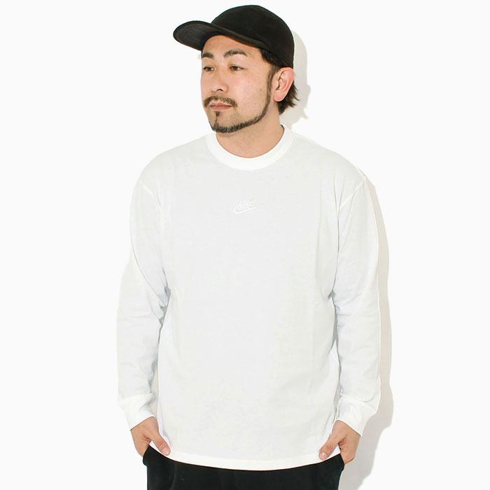 NIKE（ナイキ） ロンT Tシャツ 長袖 メンズ PREM ESS S LSE ホワイト