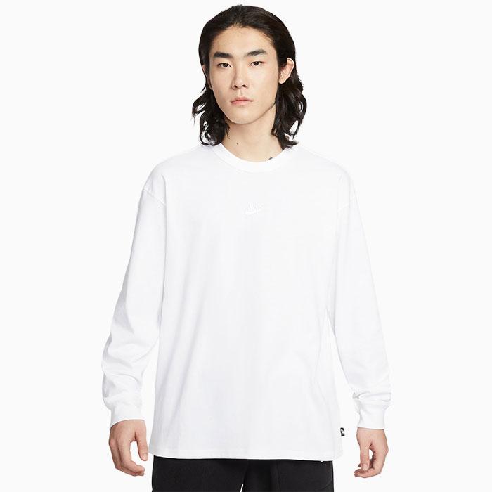 NIKE（ナイキ） ロンT Tシャツ 長袖 メンズ PREM ESS S LSE ホワイト