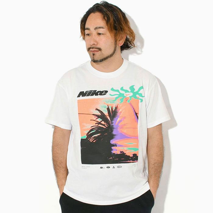 NIKE（ナイキ） Tシャツ 半袖 メンズ LSE パーム ツリー ホワイト