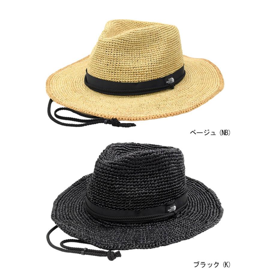 ザ ノースフェイス ハット THE NORTH FACE ラフィア ( Raffia Hat 2023春夏 麦わら帽子 ストローハット サファリハット  ユニセックス NN02347 国内正規 )