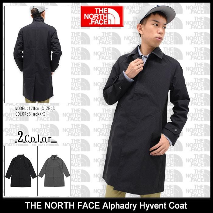 新品 ノースフェイス ALPHADRY HYVENT COAT ステンカラー