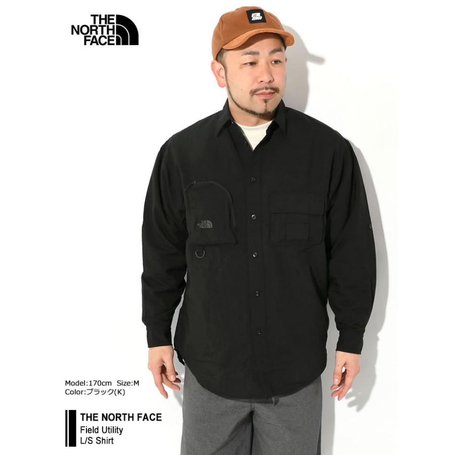 ザ・ノース・フェイス シャツ 長袖 THE NORTH FACE メンズ フィールド ユーティリティ ( Field Utility L/S Shirt 2026春夏 撥水 トップス NR12530 国内正規 )の画像