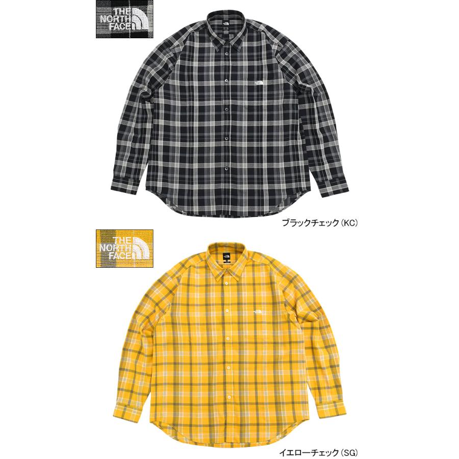 【新品】ノースフェイス　チェックシャツ　長袖　正規品 ザ・ノース・フェイス THE NORTH FACE メンズ アウトドアカジュアル