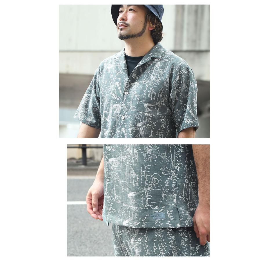 THE NORTH FACE（ザ ノースフェイス） シャツ 半袖 メンズ アロハ