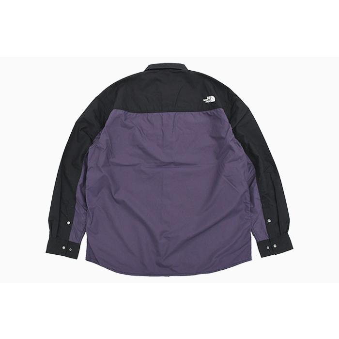 ザ・ノース・フェイス シャツ 長袖 THE NORTH FACE メンズ 26SS ヌプシ ( 26SS Nuptse L/S Shirt 2026春夏 撥水 カジュアルシャツ NR62550 国内正規 )の画像