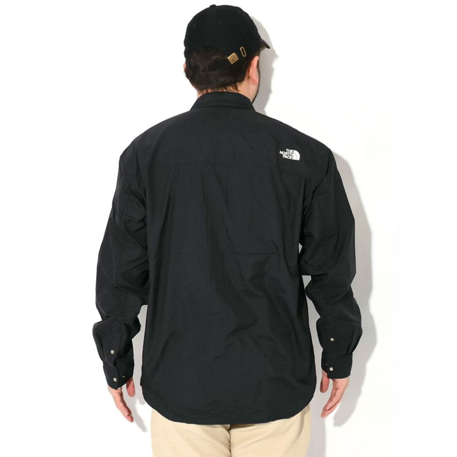 ザ・ノース・フェイス シャツ 長袖 THE NORTH FACE メンズ 26SS ヌプシ ( 26SS Nuptse L/S Shirt 2026春夏 撥水 カジュアルシャツ NR62550 国内正規 )の画像