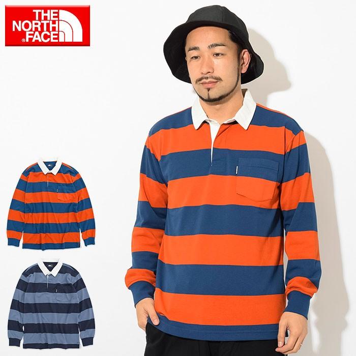 ザ ノースフェイス シャツ 長袖 THE NORTH FACE メンズ クライミング ラグビー(Climbing Rugby L/S Shirt ラガーシャツ 男性用 NT11931)｜icefield