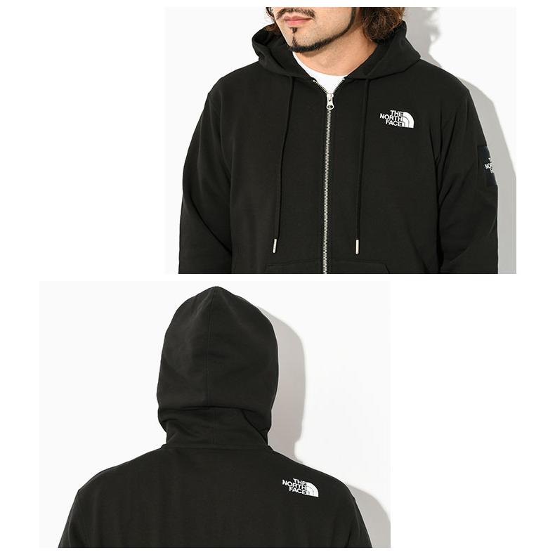 ザ ノースフェイス パーカー ジップアップ THE NORTH FACE メンズ 24SS スクエア ロゴ ジップ フーディ ( Square Logo Zip Hoodie 2024春夏 NT12335 国内正規 )｜icefield｜21