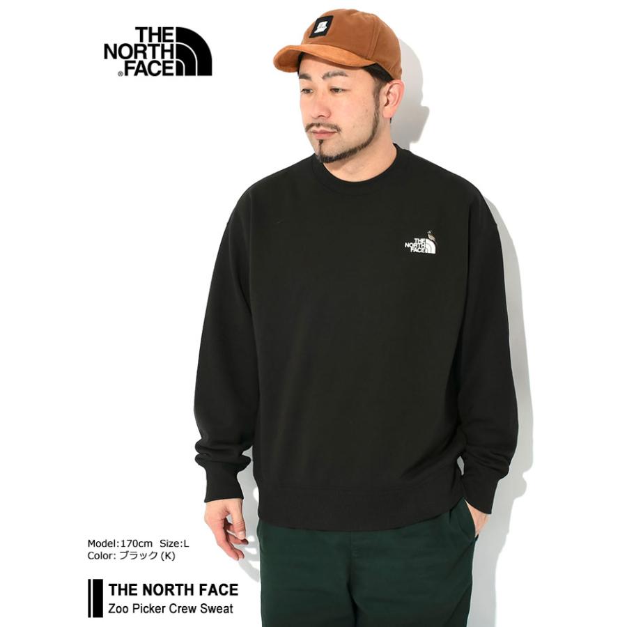 ザ ノースフェイス トレーナー THE NORTH FACE メンズ ズー ピッカー クルー スウェット ( Zoo Picker Crew Sweat 2024春夏 トップス NT12441 国内正規 )｜icefield｜04